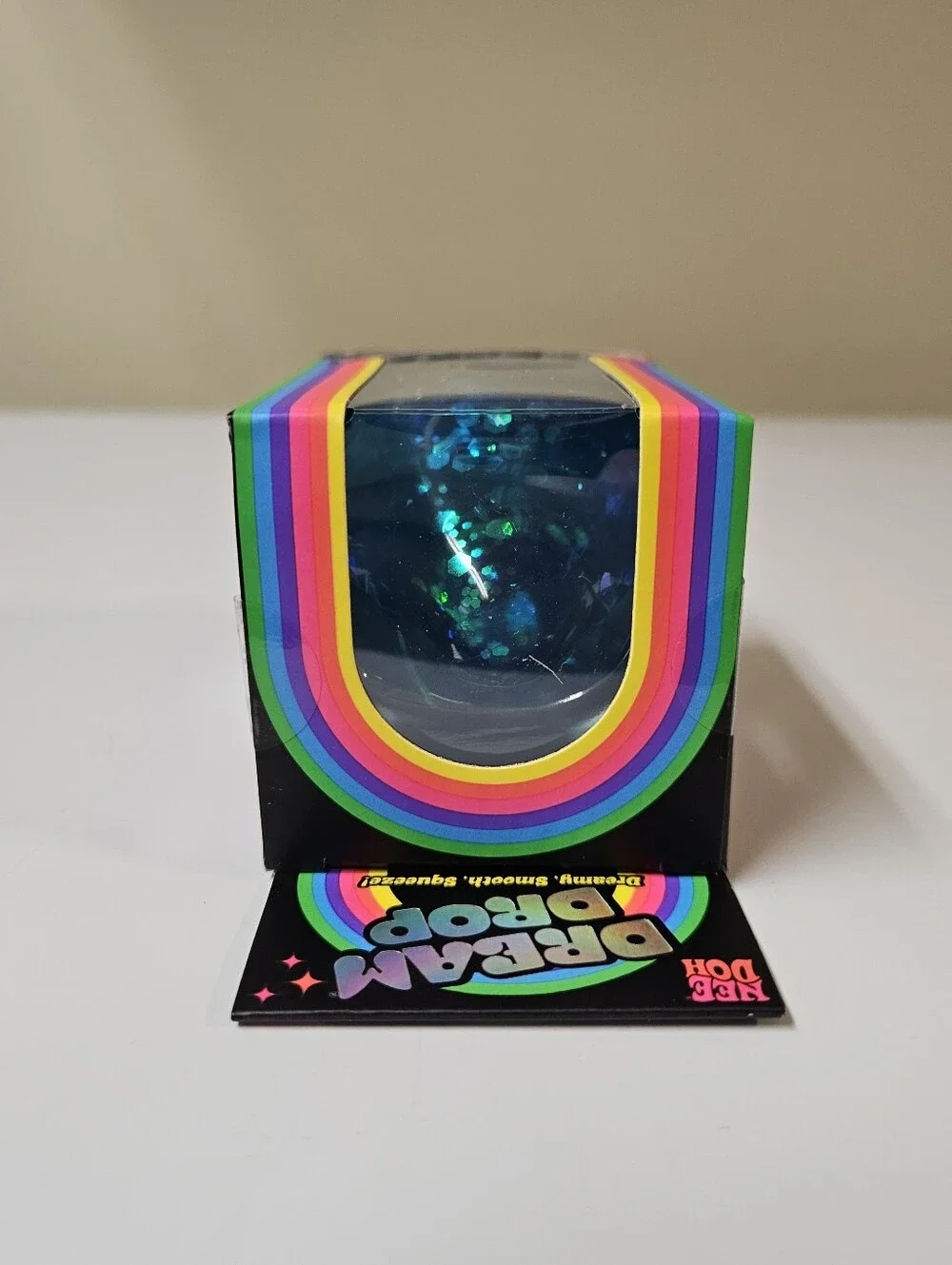 NeeDoh Dream Drop Glitter Blue Authentic New - Picture 6 of 8